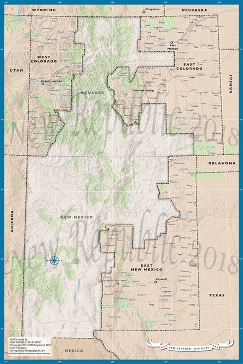 Benefits of using MAP Colorado And New Mexico Map