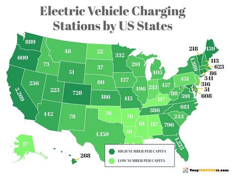 Benefits of Using MAP Electric Car Charging Stations Map