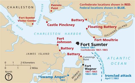 Benefits of using MAP Fort Sumter On The Map
