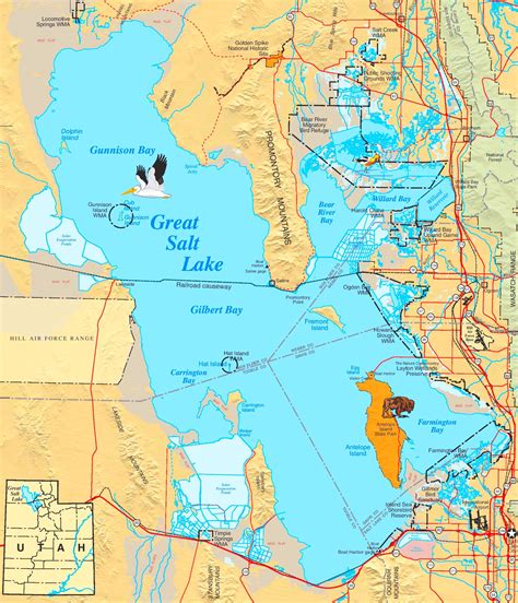 Benefits of Using MAP Great Salt Lake On Map