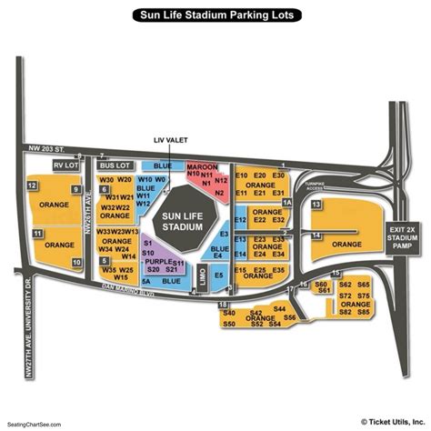 Hard Rock Stadium Parking Map Benefits
