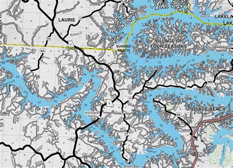 Benefits of Using MAP Lake Of The Ozarks Mile Marker Map
