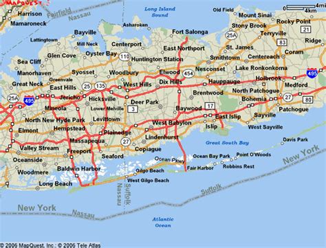 Benefits of using MAP Long Island Map With Towns