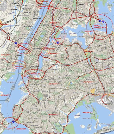 Benefits of using MAP Map New York City Bridges
