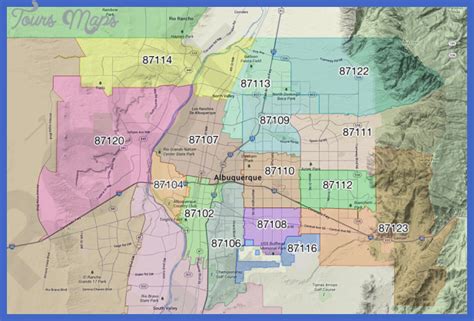 Benefits of Using MAP Map Of Albuquerque Zip Codes