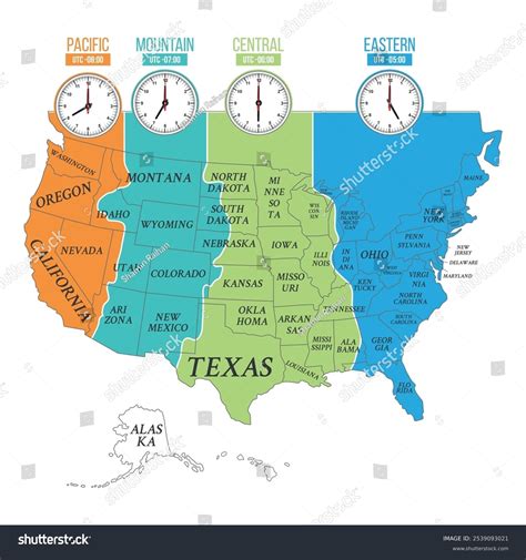 Benefits of using MAP Map Of America Time Zones
