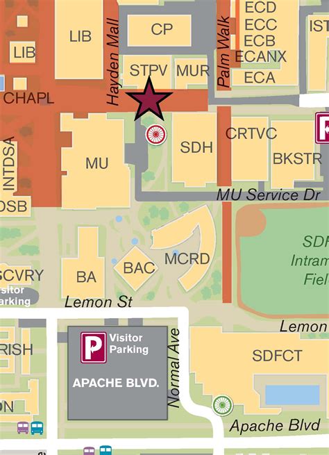 Benefits of Using MAP Map Of Asu Campus Tempe