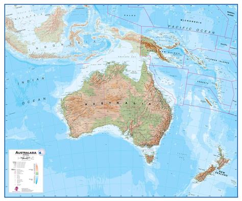 Benefits of using MAP Map Of Australasia And Oceania