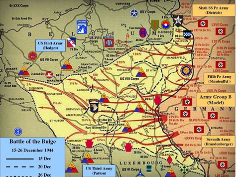 Benefits of using MAP Map Of Battle Of The Bulge