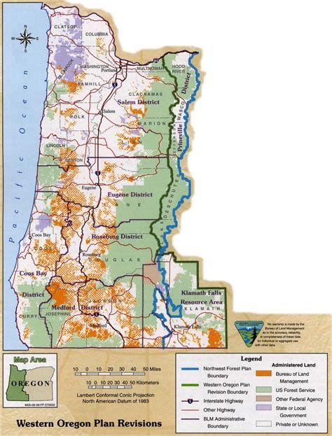 MAP Map Of Blm Land In Oregon