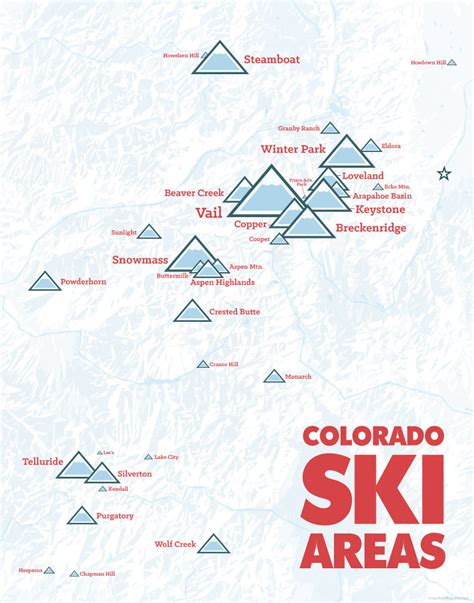 Benefits of using MAP Map Of Colorado Ski Resorts