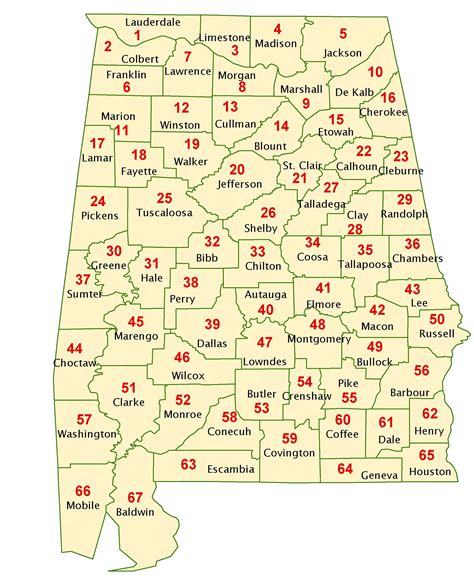 Benefits of using MAP Map Of Counties In Alabama