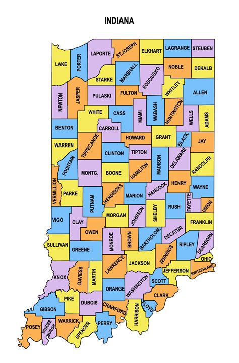 Benefits of Using MAP Map Of Counties In Indiana