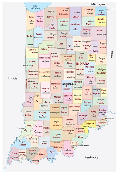 Benefits of Using MAP Map Of Counties In Indiana