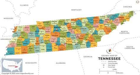 benefits of using map map of eastern tennessee counties