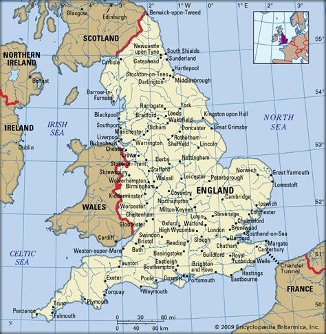 Benefits of using MAP Map Of England With Cities