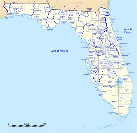 Map Of Florida Intracoastal Waterway