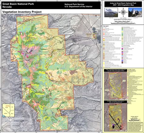 Map of Great Basin National Park