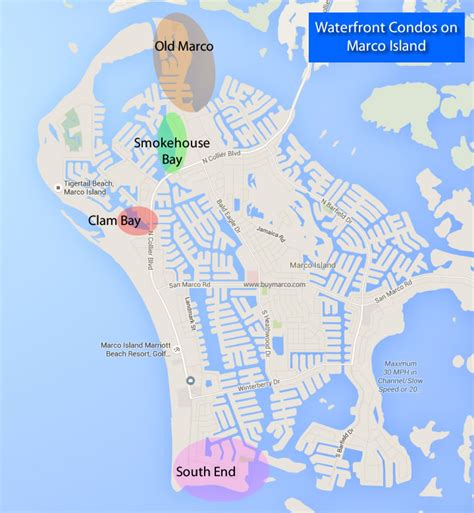 Benefits of Using MAP Map of Marco Island Florida