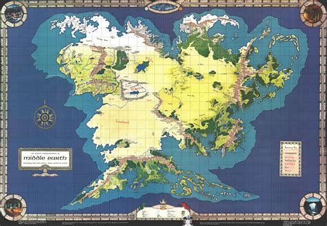 Benefits of using MAP Map Of Middle Earth High Resolution