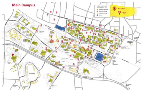 Benefits of using MAP Map Of Nc State Campus
