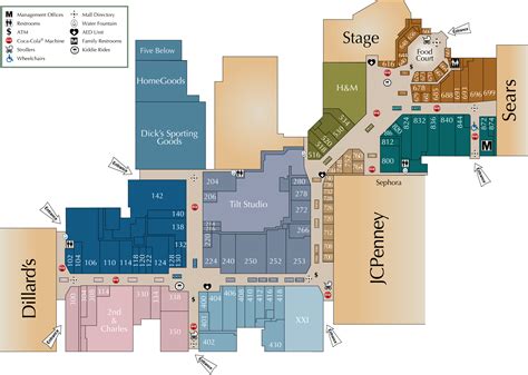 Benefits of Using MAP Map Of Park Meadows Mall