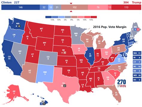 Benefits of using MAP Map Of Popular Vote 2016