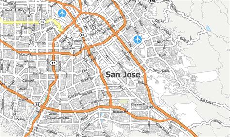 Benefits of Using MAP Map of San Jose, CA