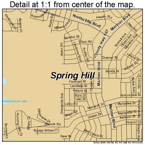 Benefits of Using MAP Map of Spring Hill, Florida