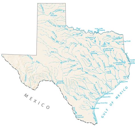 Map Of Texas