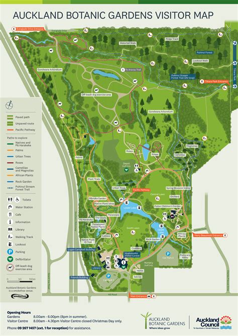 Benefits of using MAP Map Of The Botanical Gardens