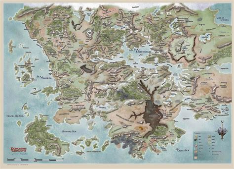 Benefits of using MAP Map Of The Forgotten Realms