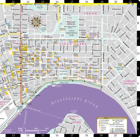 Benefits of using MAP Map Of The French Quarter New Orleans