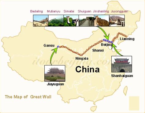 Benefits of using MAP Map Of The Great Wall