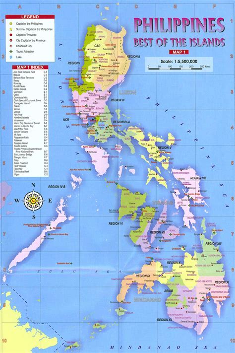Map of the Philippine Islands