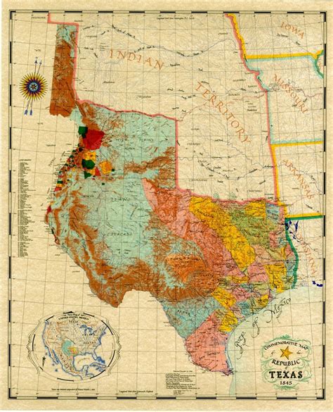 Benefits of using MAP Map Of The Republic Of Texas
