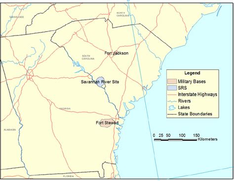 Benefits of using MAP Map Of The Savannah River