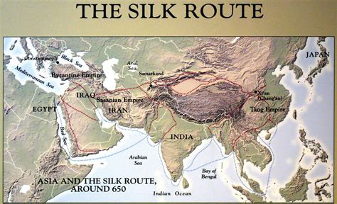 Benefits of Using MAP Map of the Silk Road