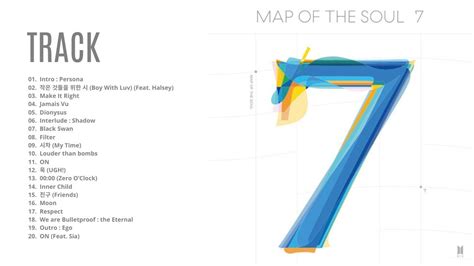 Benefits of using MAP Map Of The Soul 7 Tracklist