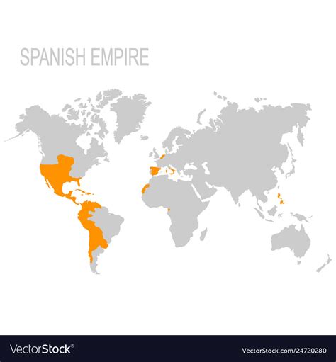 MAP Map Of The Spanish Empire