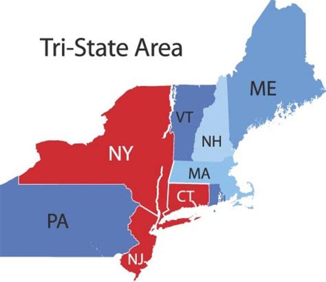 Benefits of Using MAP Map Of The Tri State Area
