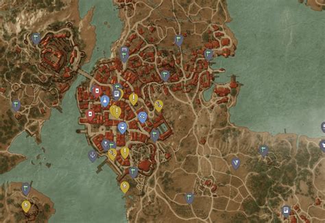 Map of The Witcher 3