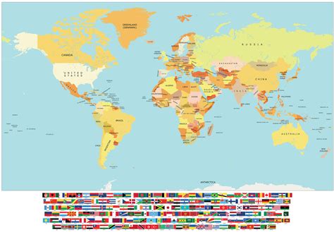 Benefits of using MAP Map of the World with Countries