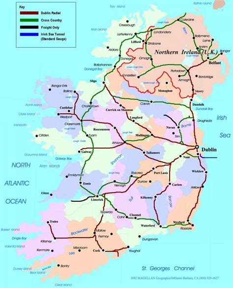 Benefits of using MAP Map Of Trains In Ireland