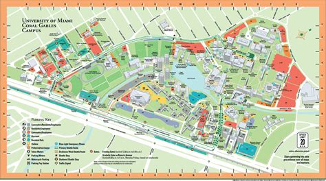 University of Miami Map