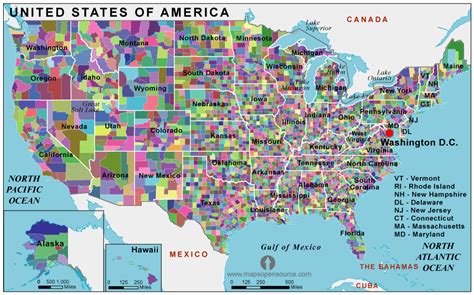 Benefits of Using MAP Map of US by County