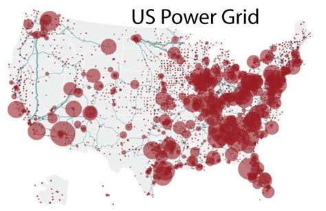 Benefits of using MAP Map Of Us Electrical Grid