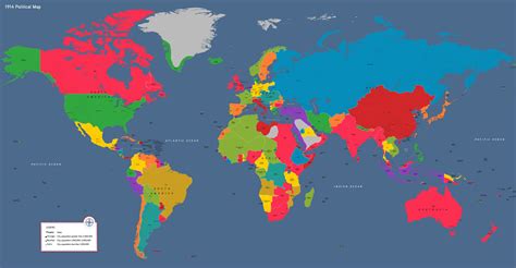 Benefits of using MAP Map Of World In 1914
