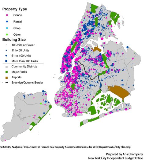 Map of New York City Tax