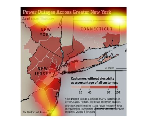 MAP New York Power Outage Map